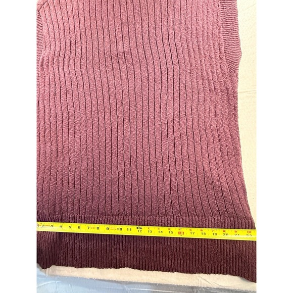 Free People Beach Ocean Drive Sweater Set Combo Plum Purple Maroon Women Small - Picture 5 of 12